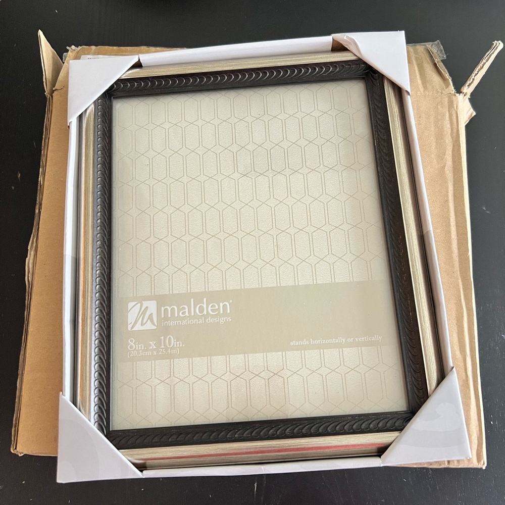 Malden Black Photo Frame